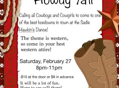 Sadie Hawkin’s Contest