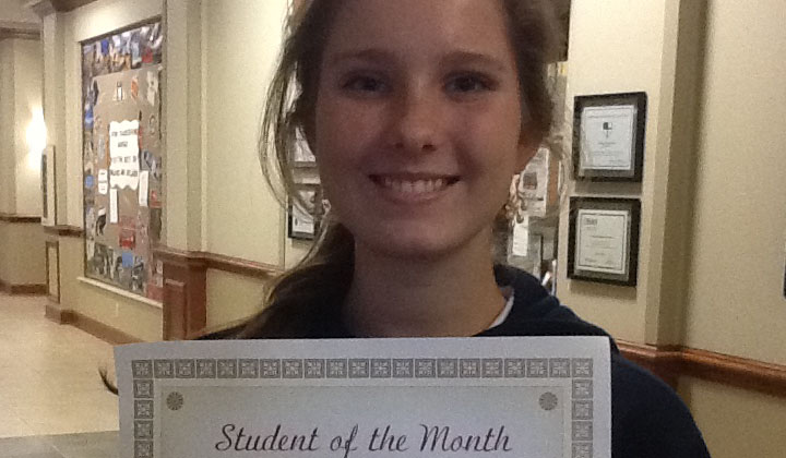 ARK Student of the Month: Hannah Short
