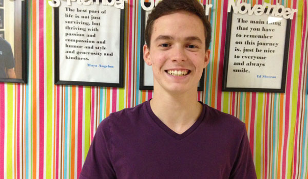 Senior Luke Butcher Named National Merit Semi-Finalist