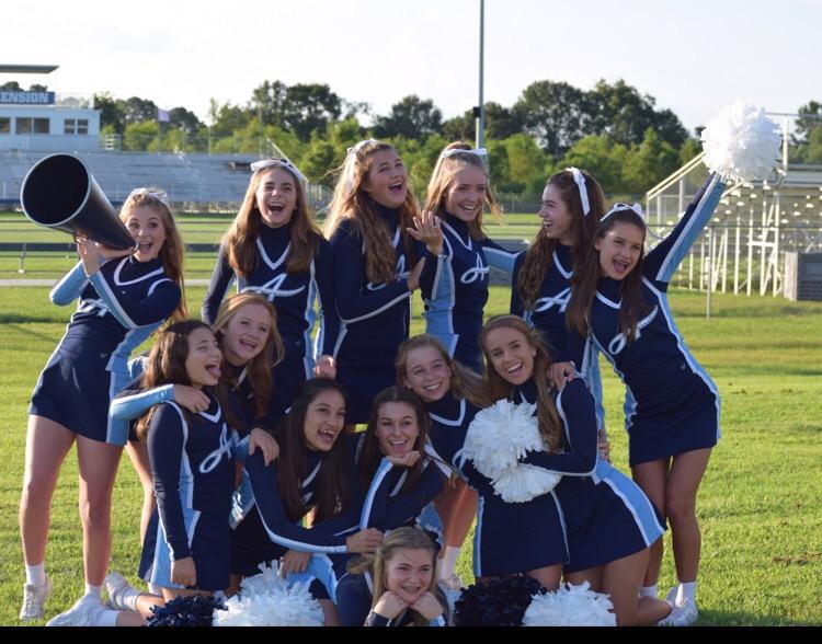 New JV Cheerleading Squad!