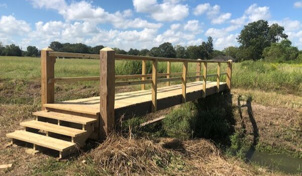 Brayden Crouchet: Building of the Cajun Prairie Bridge