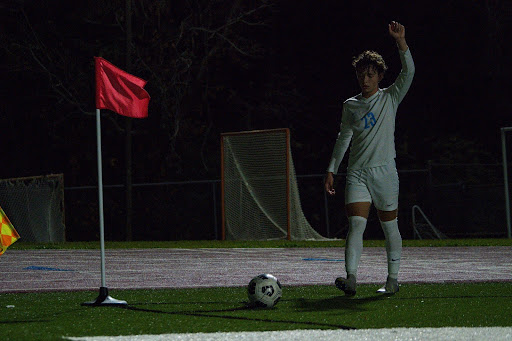 The First Boys District Soccer Game