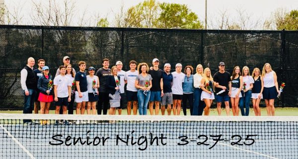 Tennis Senior Night